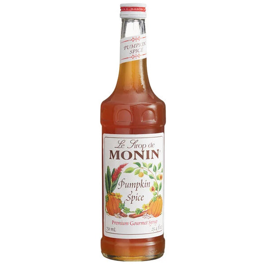 Monin Premium Pumpkin Spice Flavoring Syrup