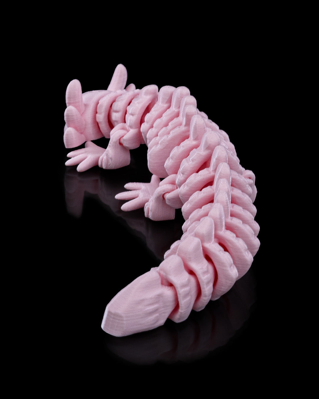 3D-Printed Flexi Axolotl – Adorable, Articulated & Fun!