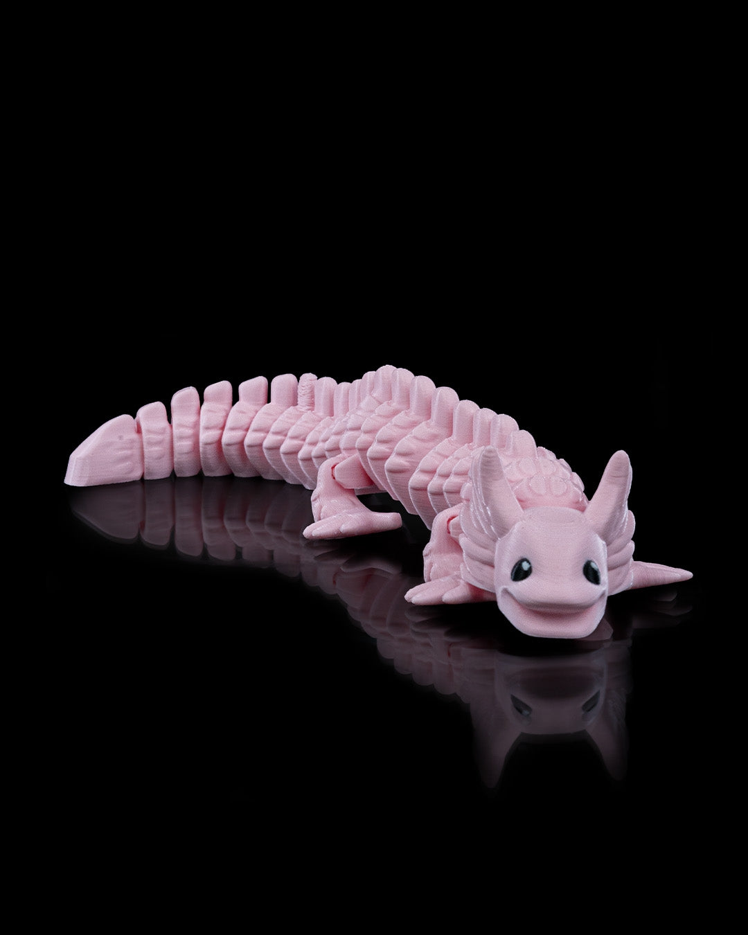 3D-Printed Flexi Axolotl – Adorable, Articulated & Fun!