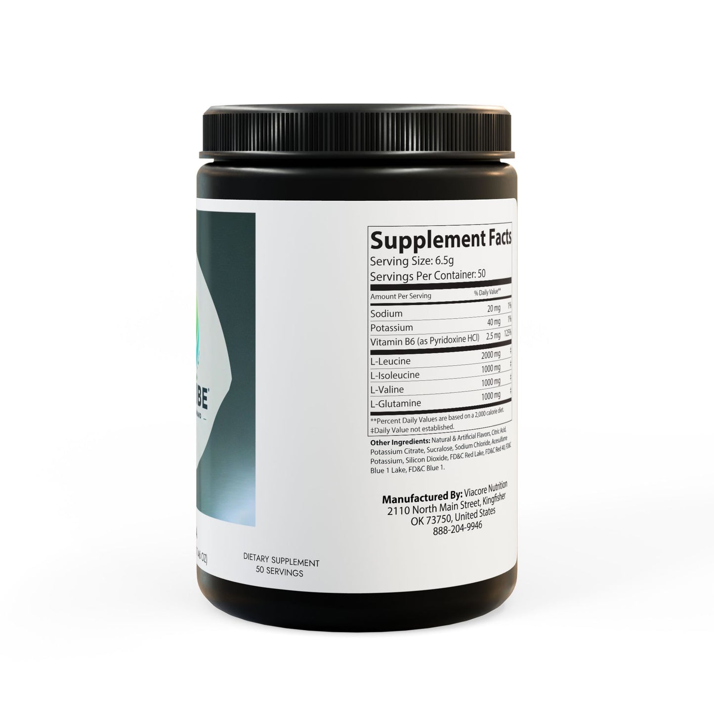 BCAA Supplement, Grape (325g, 11.46oz, 50 servings)