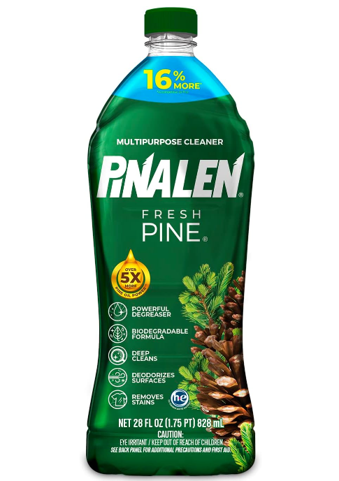 PINALEN Original Fresh Pine Multipurpose Cleaner, Kitchen, Floor, Bathroom and Surface Cleaning Product for Home 28 fl.oz.