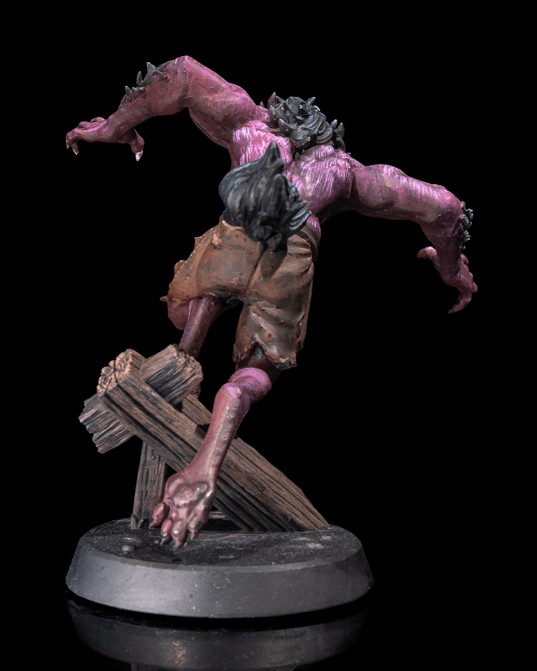 Ferocious Werewolf Miniature – 32mm Scale for Tabletop RPGs