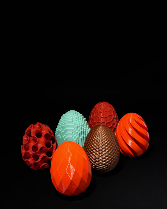 3D-Printed Easter Eggs – Unique & Decorative Designs!