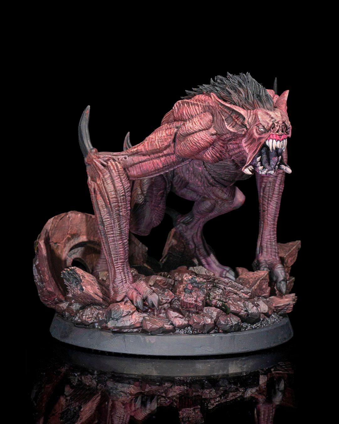 Dire Bat Miniature – 32mm Scale for Tabletop RPGs