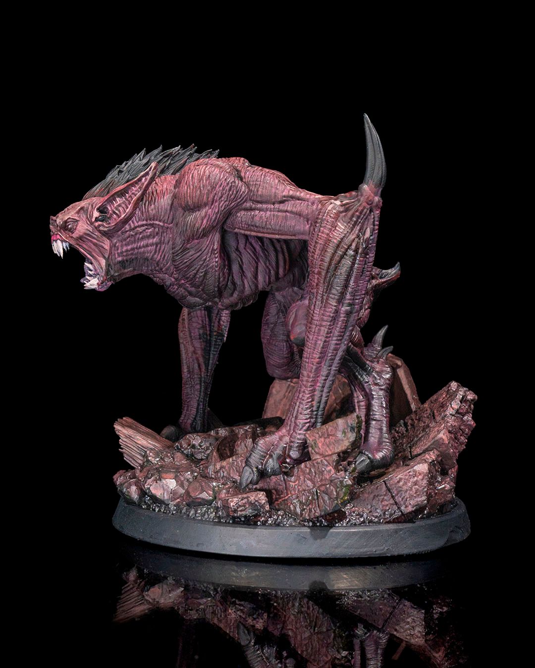 Dire Bat Miniature – 32mm Scale for Tabletop RPGs