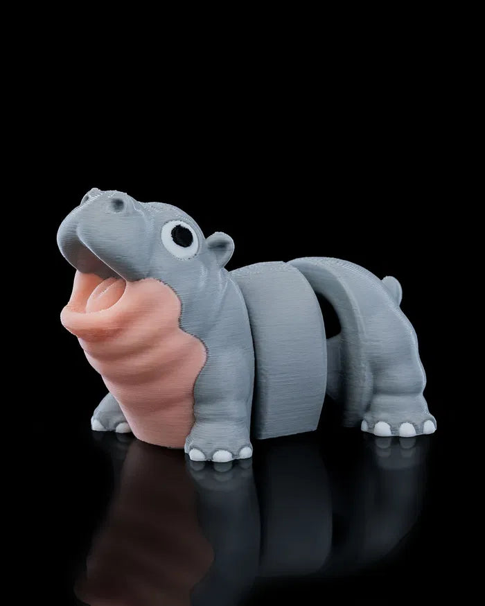 3D-Printed Merry Baby Hippo – Cute & Articulated!