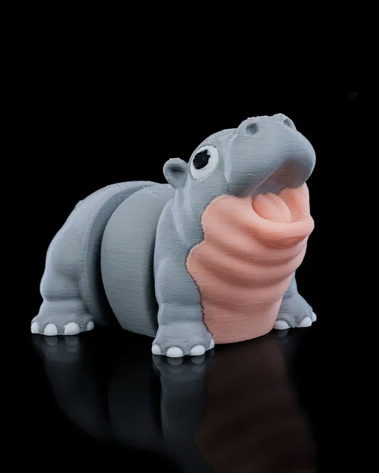 3D-Printed Merry Baby Hippo – Cute & Articulated!