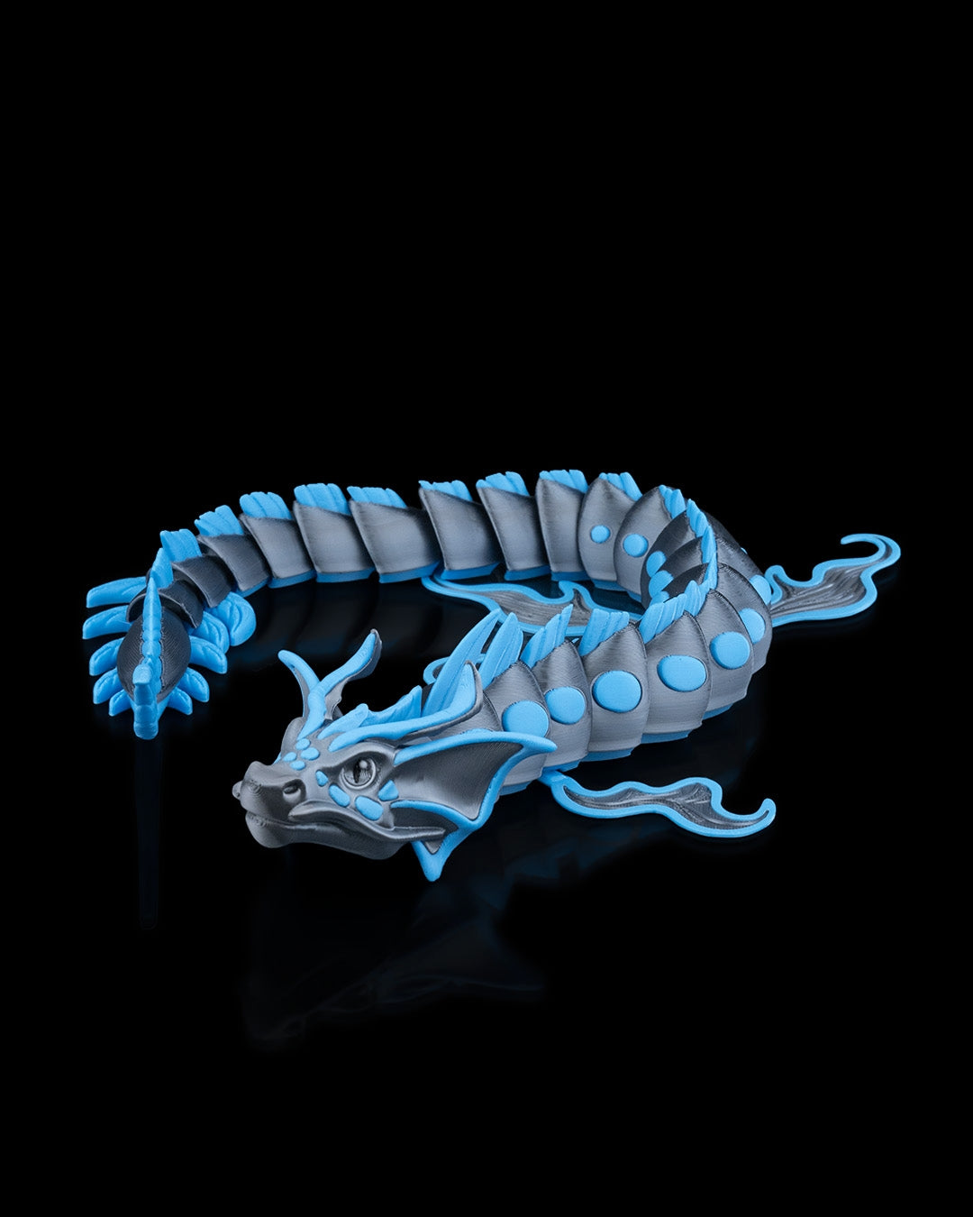 3D-Printed Articulated Dragon – The Abyssal Tide!