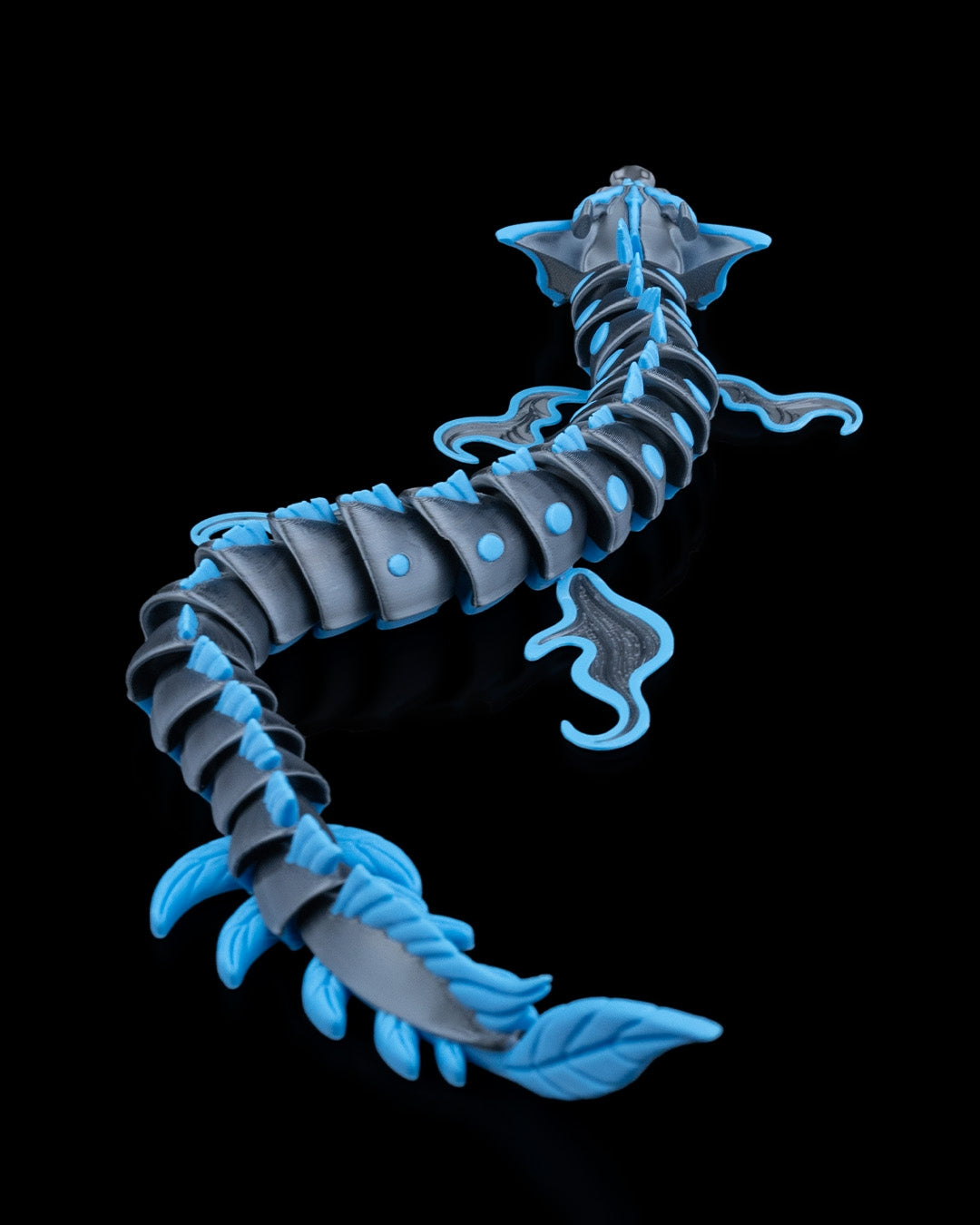 3D-Printed Articulated Dragon – The Abyssal Tide!