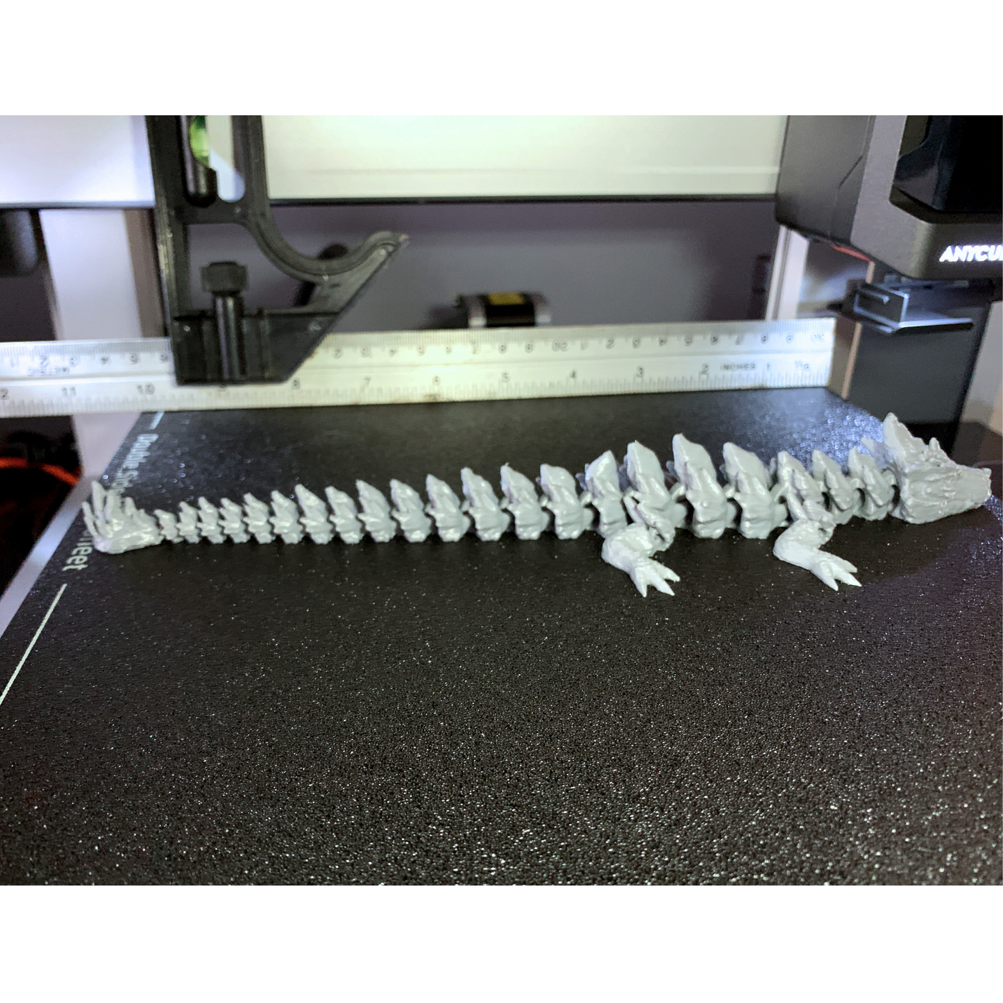 3D-Printed Articulated Dragon – The Lithic Titan!