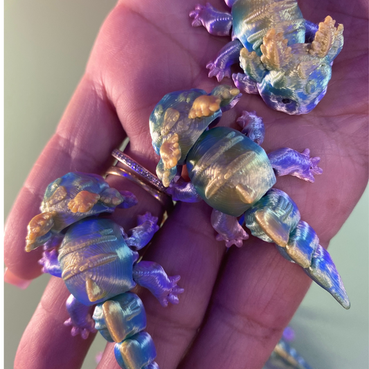 Mini 3 Inch Baby Dragon 3D Printed Articulated Toy