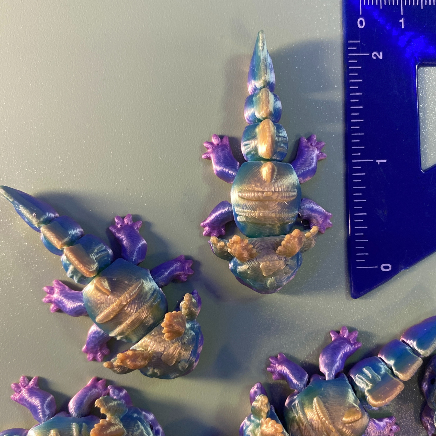 Mini 3 Inch Baby Dragon 3D Printed Articulated Toy