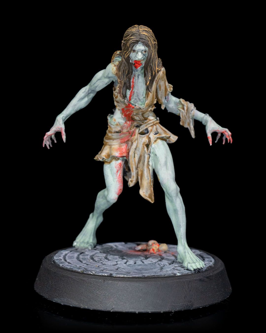 Vampire Spawn Miniature – 32mm Scale for Tabletop RPGs