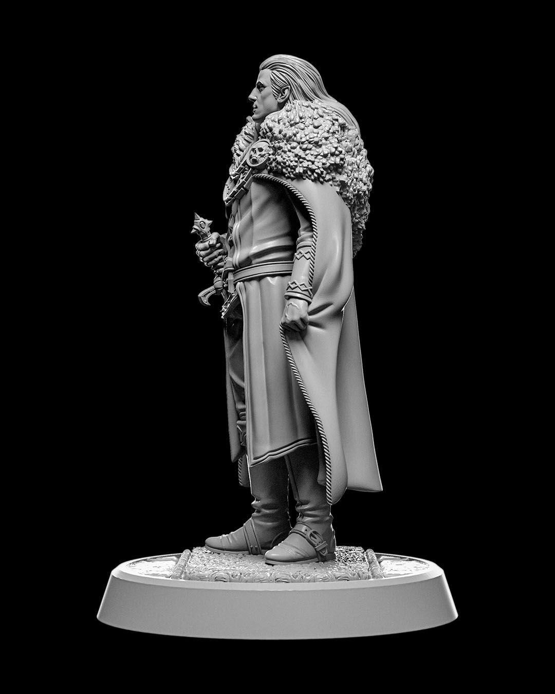 Noble Lord Miniature – 32mm Scale for Tabletop RPGs