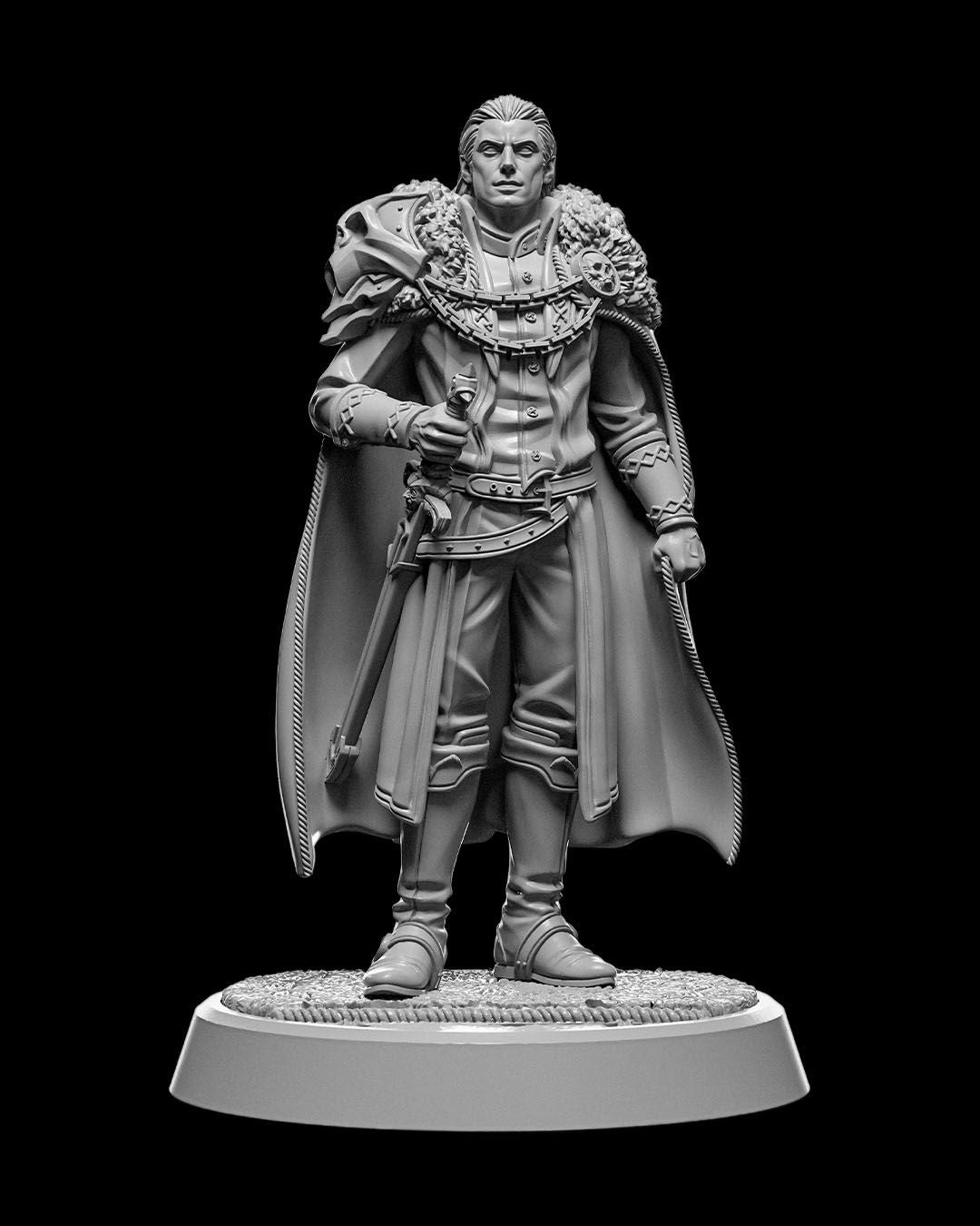 Noble Lord Miniature – 32mm Scale for Tabletop RPGs