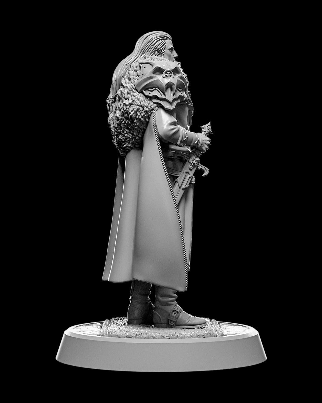 Noble Lord Miniature – 32mm Scale for Tabletop RPGs