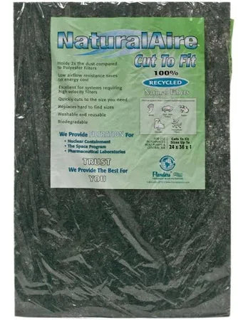 Flanders PrecisionAire 40655.012436 24 by 36 by 1 NaturalAire Cut To Fit Natural Fiber Air Filter